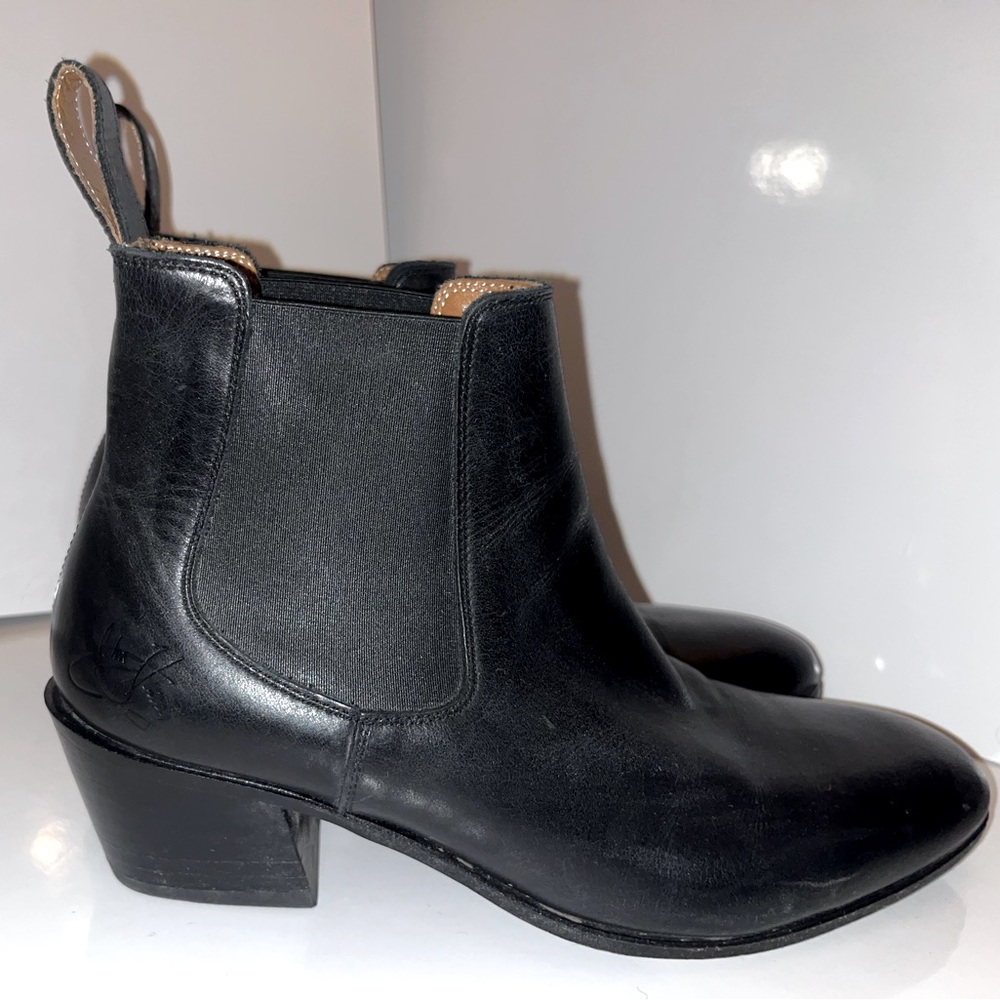 John Fluevog Cairo Chelsea Boots black 10W